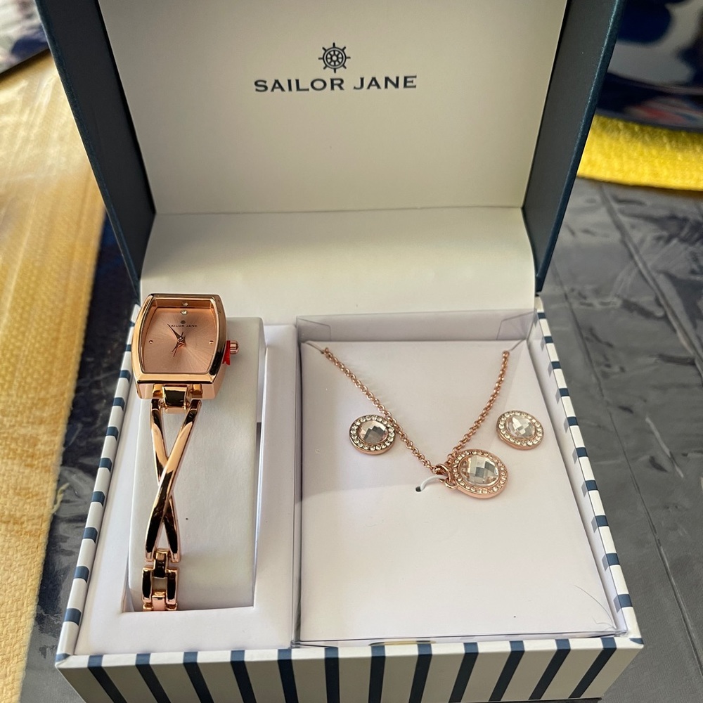Sailor Jane - Watch/Necklace/Earrings